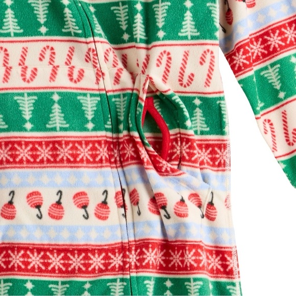 Jammies For Your Families® Joyful Celebration One-Piece PJ’s Festive Holiday - Picture 4 of 12